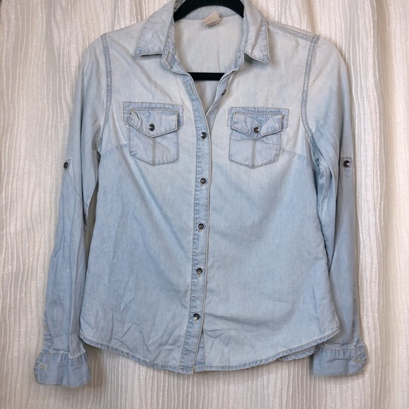 Mossimo Denim Button Down - Picture 1 of 5